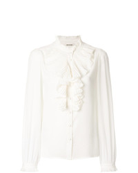 Белая блуза на пуговицах от Zadig & Voltaire