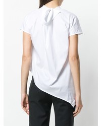 Белая блуза с коротким рукавом от Balossa White Shirt