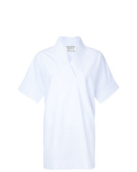 Белая блуза с коротким рукавом от Henrik Vibskov