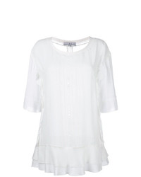 Белая блуза с коротким рукавом от IRO