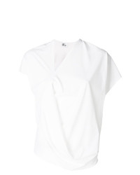 Белая блуза с коротким рукавом от Lost & Found Ria Dunn