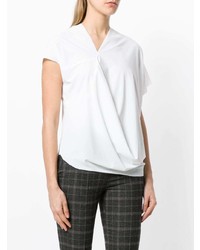 Белая блуза с коротким рукавом от Lost & Found Ria Dunn