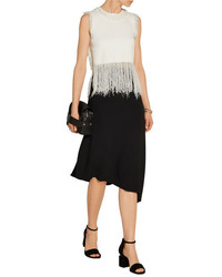 Белая блузка c бахромой от Edun