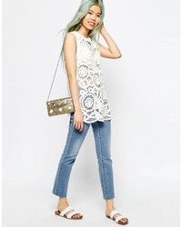 Белая блузка крючком от Asos