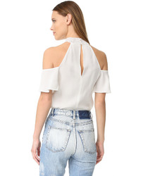 Белая блузка крючком от A.L.C.