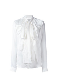Белая блузка с длинным рукавом с рюшами от Faith Connexion