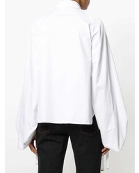 Белая блузка с длинным рукавом от OSMAN