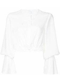 Белая блузка с длинным рукавом от CITYSHOP