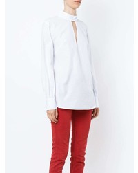 Белая блузка с длинным рукавом от Nk