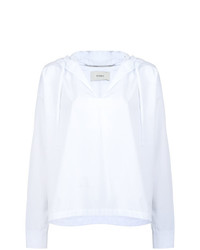 Белая блузка с длинным рукавом от Egrey