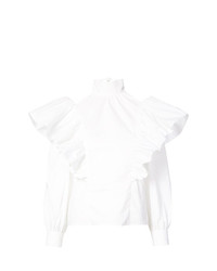 Белая блузка с длинным рукавом от Jill Stuart