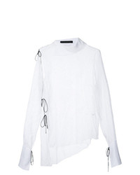 Белая блузка с длинным рукавом от Juan Hernandez Daels