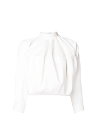 Белая блузка с длинным рукавом от JW Anderson