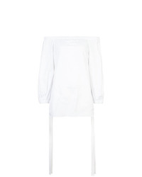 Белая блузка с длинным рукавом от Kimora Lee Simmons