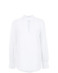 Белая блузка с длинным рукавом от Nk