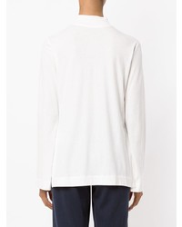 Белая блузка с длинным рукавом от OSKLEN