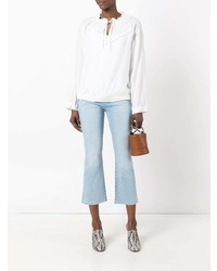 Белая блузка с длинным рукавом от Rag & Bone