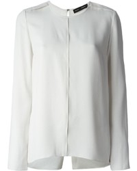 Белая блузка с длинным рукавом от Proenza Schouler