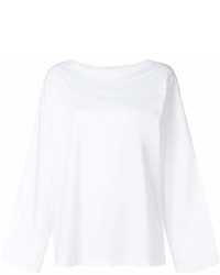Белая блузка с длинным рукавом от Sofie D'hoore