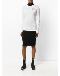 Белая блузка с принтом от Off-White