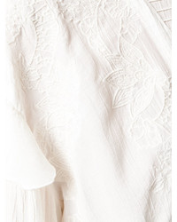 Белая блузка с рюшами от IRO