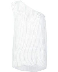 Белая блузка со складками от Tome