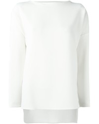 Белая блузка от Alberto Biani