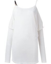 Белая блузка от Anthony Vaccarello