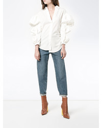 Белая блузка от Jacquemus