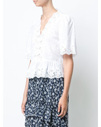 Белая блузка от Ulla Johnson