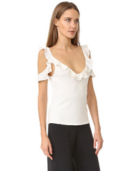 Белая блузка от Cushnie et Ochs