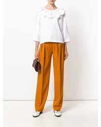 Белая блузка от Comme des Garcons