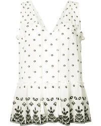 Белая блузка от Derek Lam 10 Crosby