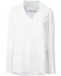 Белая блузка от Dion Lee