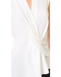 Белая блузка от Veronica Beard