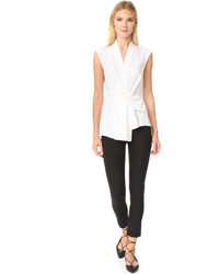 Белая блузка от Veronica Beard