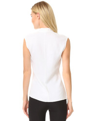Белая блузка от Veronica Beard