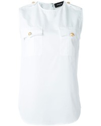 Белая блузка от Dsquared2