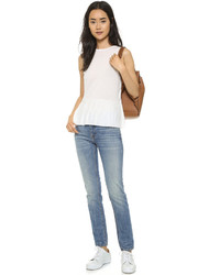 Белая блузка от Theory