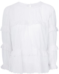 Белая блузка от Etoile Isabel Marant