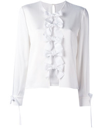 Белая блузка от Fendi