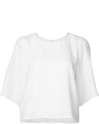 Белая блузка от Halston