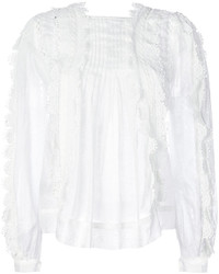 Белая блузка от Isabel Marant