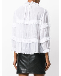 Белая блузка от Etoile Isabel Marant