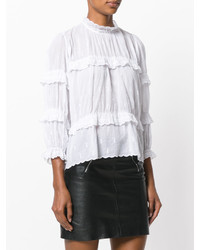 Белая блузка от Etoile Isabel Marant