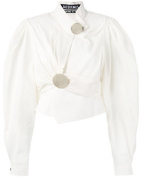 Белая блузка от Jacquemus