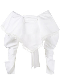 Белая блузка от Jacquemus