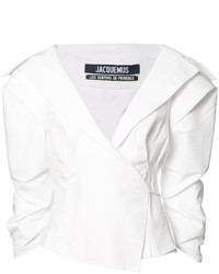 Белая блузка от Jacquemus