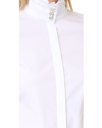 Белая блузка от Caroline Constas