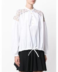 Белая блузка от Tory Burch